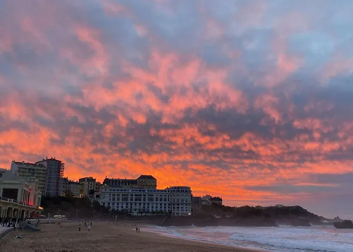 En Front De Avec Piscine Et Wi-fi A - Fr-1-3-621 Apartament Biarritz