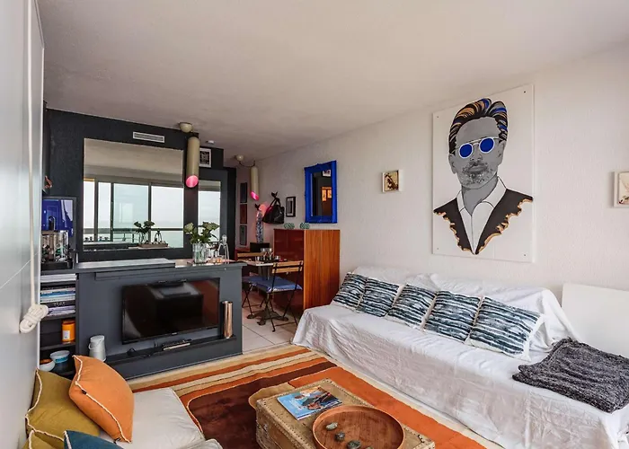 En Front De Avec Piscine Et Wi-fi A - Fr-1-3-621 Apartman *